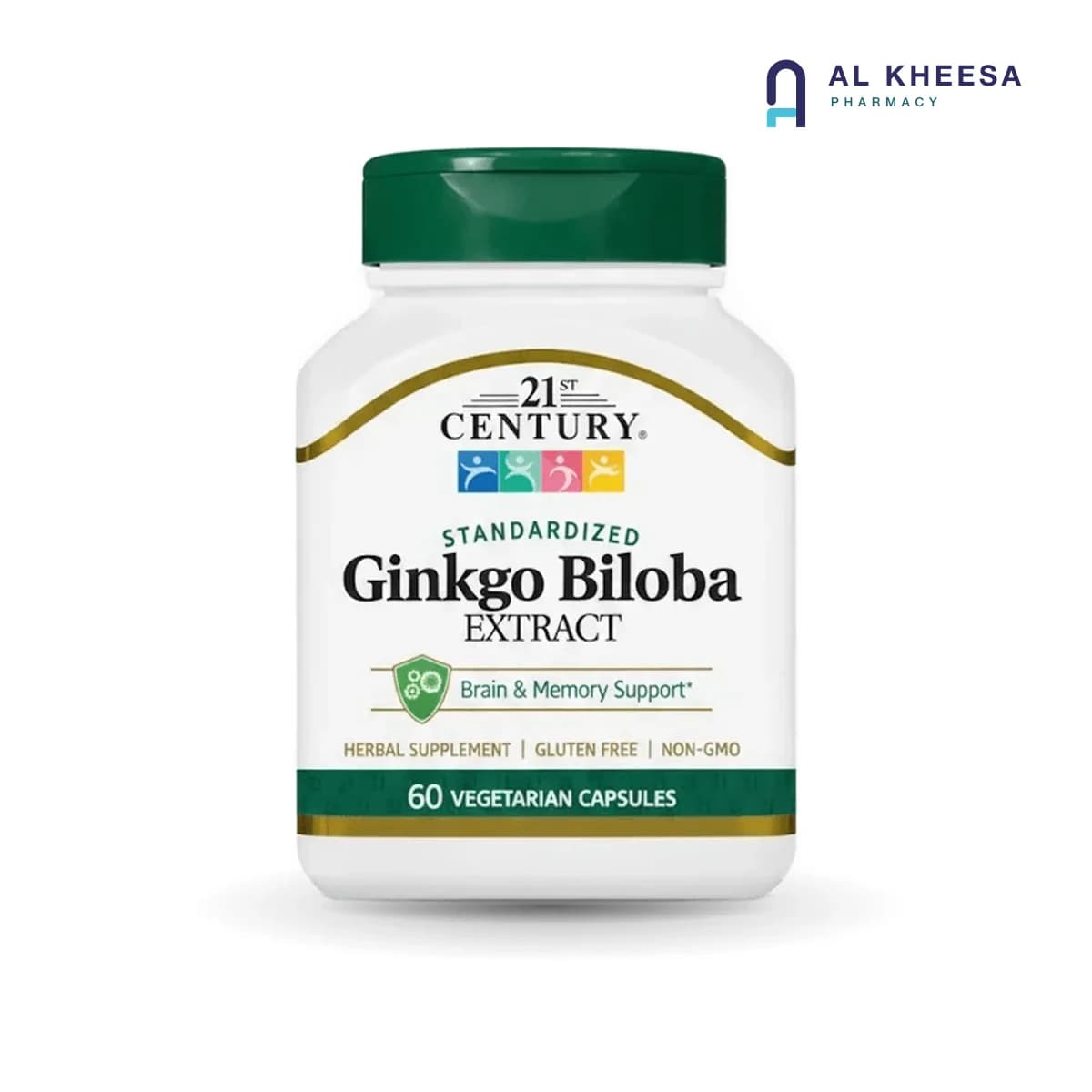 21 Century Ginkgo Biloba – 60 Capsules