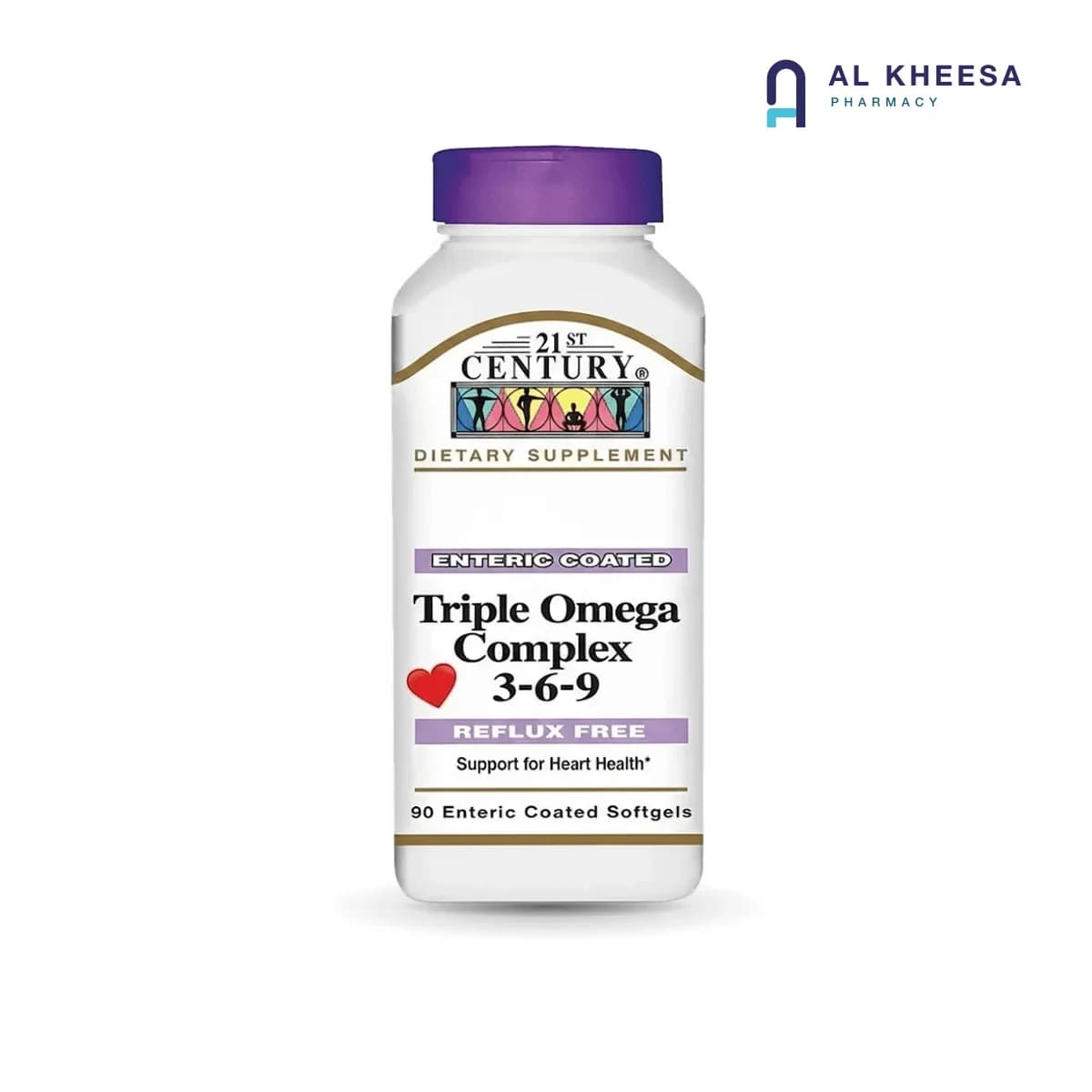 21 Century Triple Omega Complex – 90 Softgels